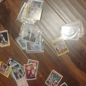 Nolan ryan, Barry bonds Ryan Sandberg all the great so we grew up to all mint